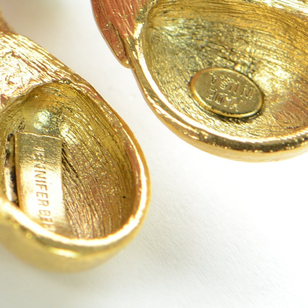 Jennifer Behr Goldtone Drop Earrings - Picture 4 of 4